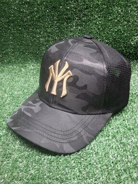 Unisex New York NY Camo Yankees Baseball Men+Women Hat Sport StrapbackCap Cotton